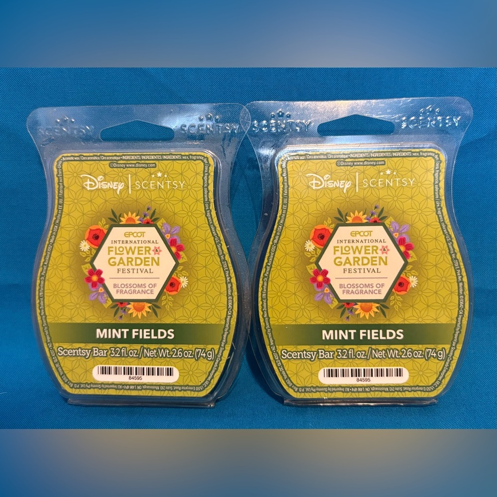 Disney Scentsy Mint Fields Wax Bars